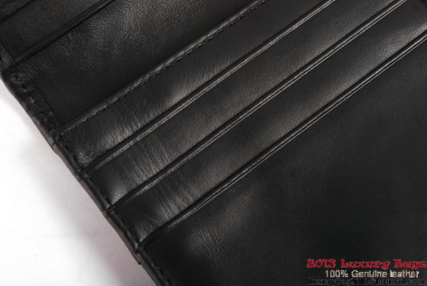 Bottega Veneta Intrecciato Nappa Leather Wallet BV1564 Black Bottega Veneta Intrecciato Nappa Leather Wallet BV1564 Black