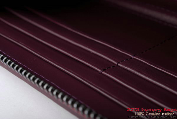 Bottega Veneta Intrecciato Nappa Zippy Wallet BV1571 Wine Bottega Veneta Intrecciato Nappa Zippy Wallet BV1571 Wine