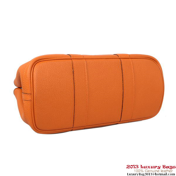 Hermes Garden Party 30CM Bag Calf Leather A1288 Orange Hermes Garden Party 30CM Bag Calf Leather A1288 Orange