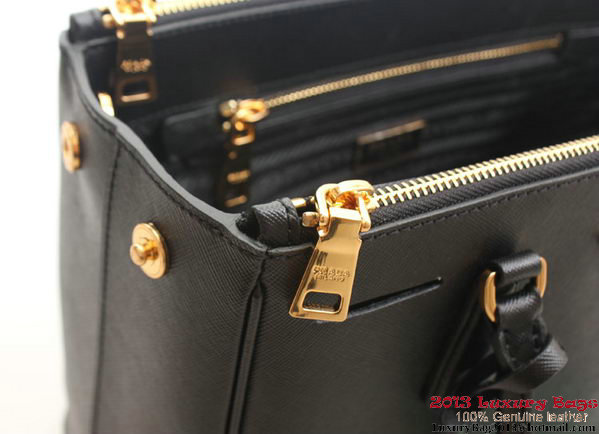 Prada Saffiano Leather 30cm Tote Bag BN1801 Black Prada Saffiano Leather 30cm Tote Bag BN1801 Black