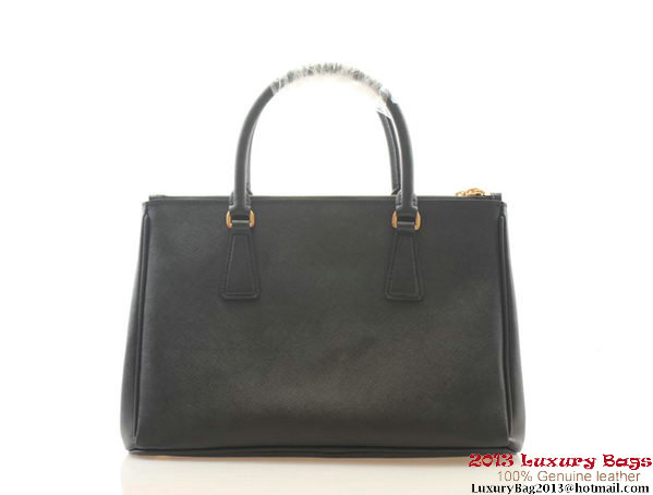 Prada Saffiano Leather 30cm Tote Bag BN1801 Black Prada Saffiano Leather 30cm Tote Bag BN1801 Black