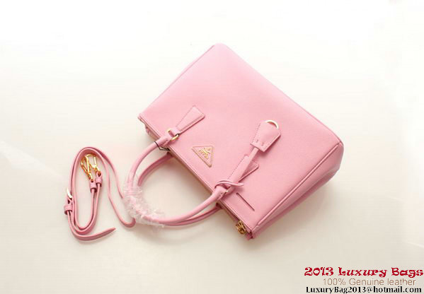 Prada Saffiano Leather 30cm Tote Bag BN1801 Pink Prada Saffiano Leather 30cm Tote Bag BN1801 Pink