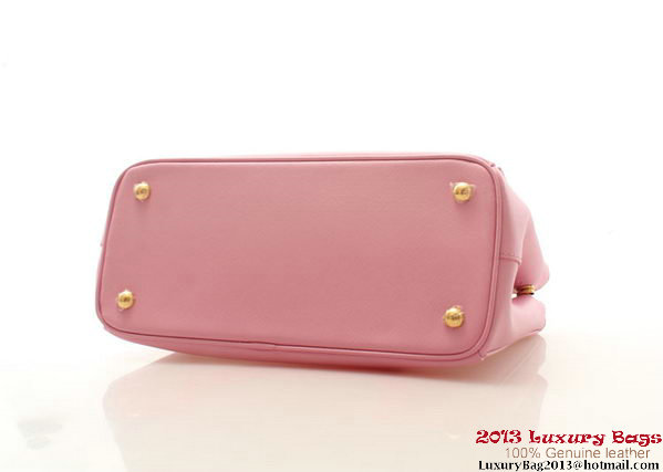 Prada Saffiano Leather 30cm Tote Bag BN1801 Pink Prada Saffiano Leather 30cm Tote Bag BN1801 Pink