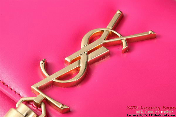 Yves Saint Laurent Classic Monogramme Tassel Clutch Bag Y041 Rose Yves Saint Laurent Classic Monogramme Tassel Clutch Bag Y041 Rose