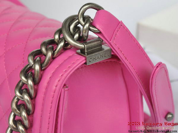 Boy Chanel Flap Shoulder Bag Original Sheepskin Leather A67086 Rose Boy Chanel Flap Shoulder Bag Original Sheepskin Leather A67086 Rose