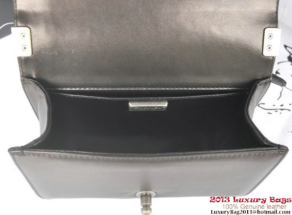 Boy Chanel Flap Shoulder Bag in Original Galuchat A66231 Black Boy Chanel Flap Shoulder Bag in Original Galuchat A66231 Black