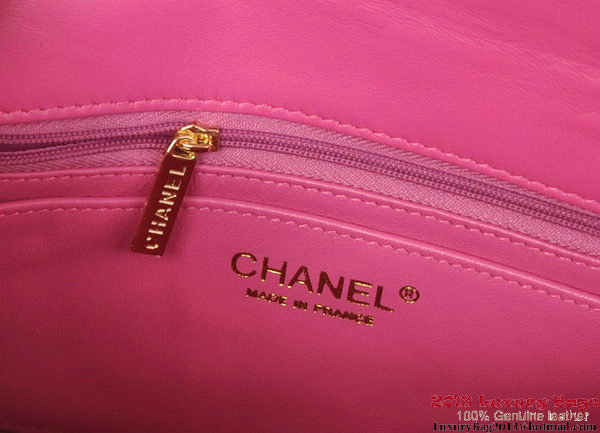 Chanel Classic Flap Bags Rose Original Sheepskin Leather A1116 Gold Chanel Classic Flap Bags Rose Original Sheepskin Leather A1116 Gold