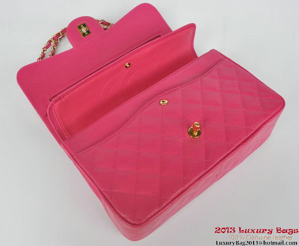 Chanel Jumbo Quilted Classic Cannage Patterns Flap Bag A58600 Rose Gold Chanel Jumbo Quilted Classic Cannage Patterns Flap Bag A58600 Rose Gold