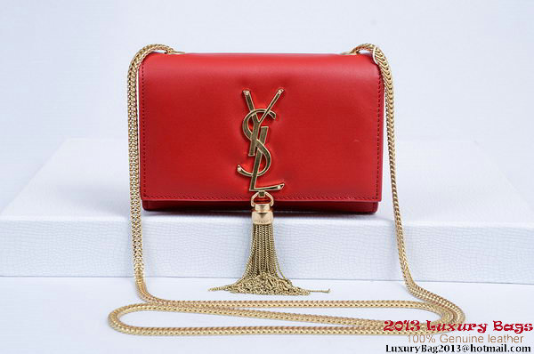 Yves Saint Laurent Small Monogramme Cross-body Shoulder Bag 1834B Red Yves Saint Laurent Small Monogramme Cross-body Shoulder Bag 1834B Red