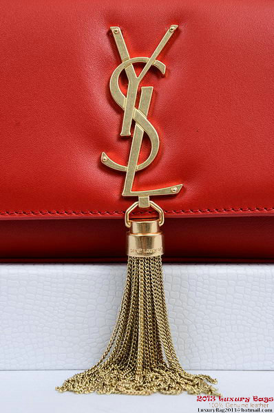 Yves Saint Laurent Small Monogramme Cross-body Shoulder Bag 1834B Red Yves Saint Laurent Small Monogramme Cross-body Shoulder Bag 1834B Red