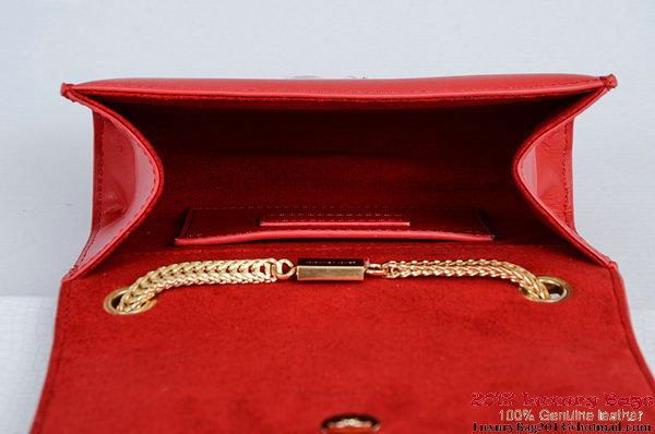 Yves Saint Laurent Small Monogramme Cross-body Shoulder Bag 1834B Red Yves Saint Laurent Small Monogramme Cross-body Shoulder Bag 1834B Red