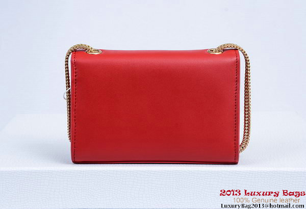 Yves Saint Laurent Small Monogramme Cross-body Shoulder Bag 1834B Red Yves Saint Laurent Small Monogramme Cross-body Shoulder Bag 1834B Red