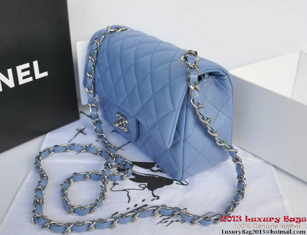 Chanel Classic Flap Bags Lavender Original Sheepskin Leather A1116 Silver Chanel Classic Flap Bags Lavender Original Sheepskin Leather A1116 Silver