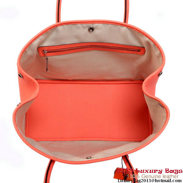 Hermes Garden Party 36CM Bag Calf Leather A1288 Light Red Hermes Garden Party 36CM Bag Calf Leather A1288 Light Red