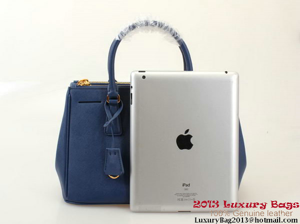 Prada Saffiano 30cm Tote Bag BN1801 - RoyalBlue Prada Saffiano 30cm Tote Bag BN1801 - RoyalBlue