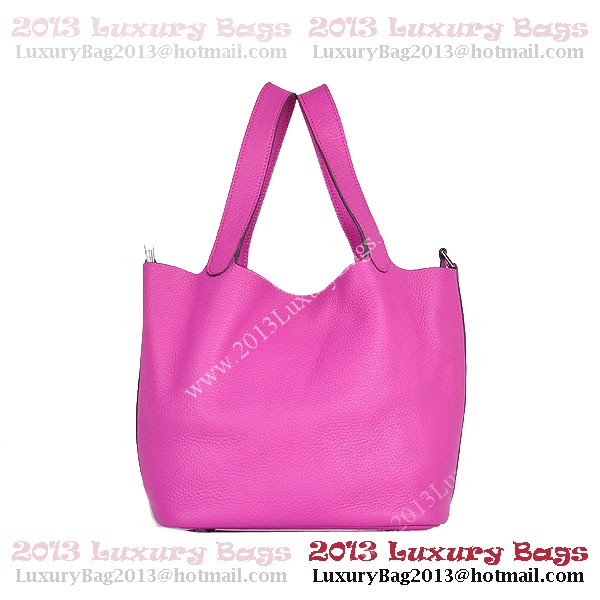 Hermes Picotin Lock MM Bag in Clemence Leather 8616 Peach