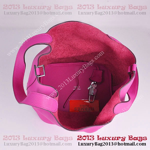 Hermes Picotin Lock MM Bag in Clemence Leather 8616 Peach Hermes Picotin Lock MM Bag in Clemence Leather 8616 Peach