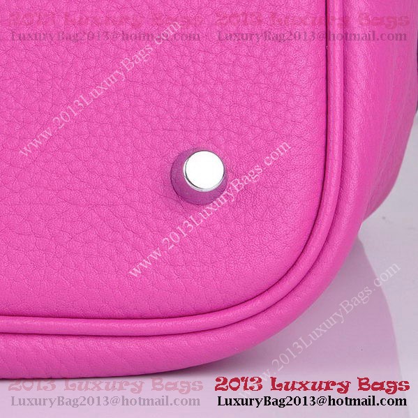 Hermes Picotin Lock PM Bag in Clemence Leather 8615 Peach Hermes Picotin Lock PM Bag in Clemence Leather 8615 Peach