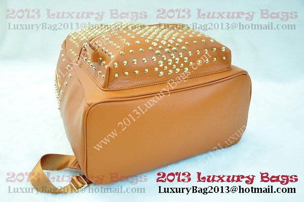 MCM Stark Backpack in Camel Grainy Leather MCM Stark Backpack in Camel Grainy Leather