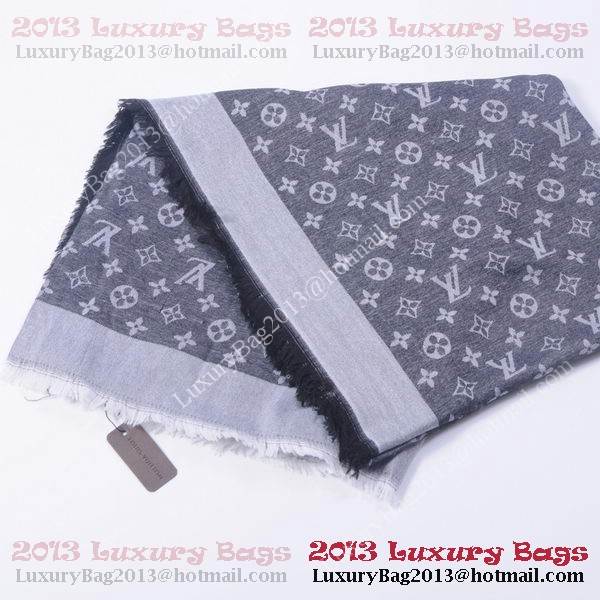 Louis Vuitton Scarves Cotton WJLV091 Gray Louis Vuitton Scarves Cotton WJLV091 Gray