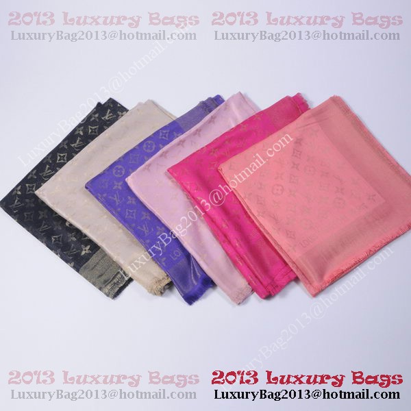 Louis Vuitton Scarves Cotton WJLV092 Black&Gold Louis Vuitton Scarves Cotton WJLV092 Black&Gold