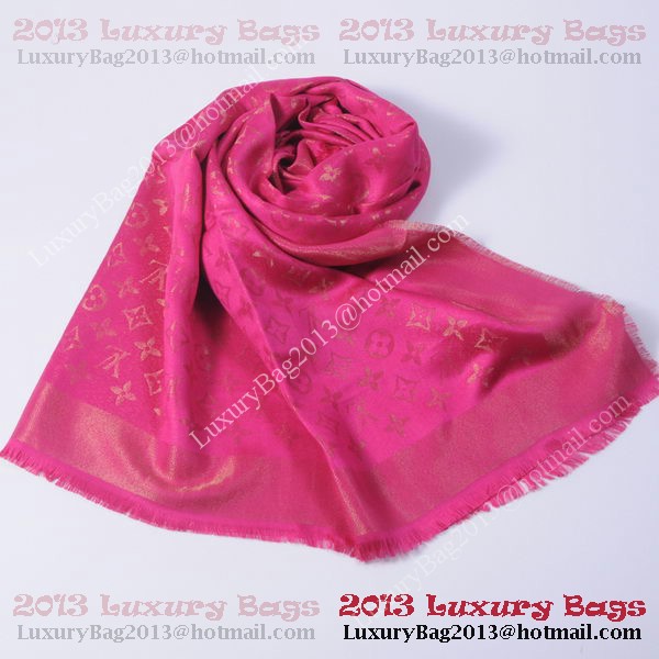 Louis Vuitton Scarves Cotton WJLV092 Rose&Gold Louis Vuitton Scarves Cotton WJLV092 Rose&Gold