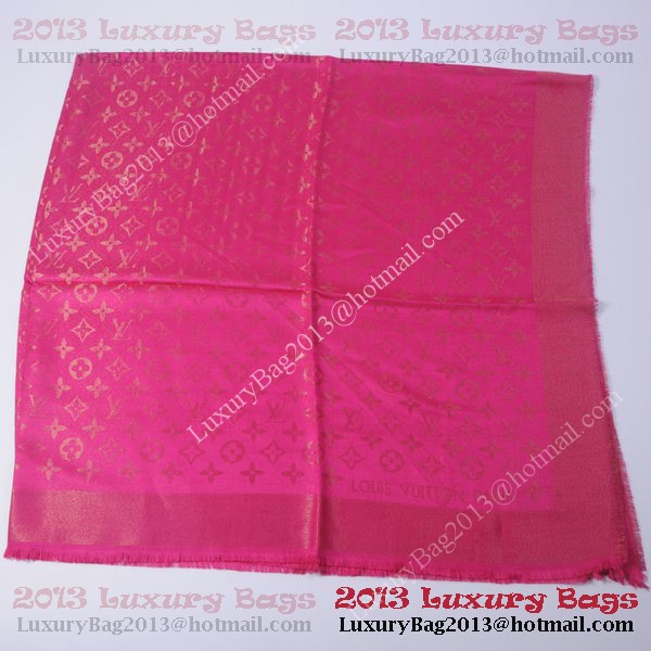 Louis Vuitton Scarves Cotton WJLV092 Rose&Gold Louis Vuitton Scarves Cotton WJLV092 Rose&Gold