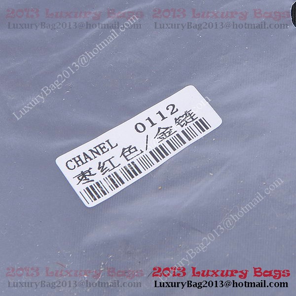 Chanel 2.55 Series Classic Flap Bag 1112 Burgundy Sheepskin Gold Chanel 2.55 Series Classic Flap Bag 1112 Burgundy Sheepskin Gold