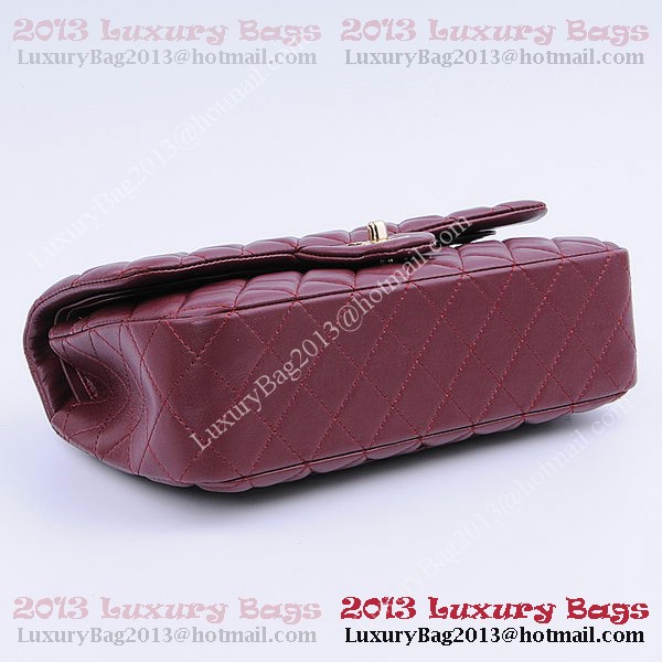 Chanel 2.55 Series Classic Flap Bag 1112 Burgundy Sheepskin Gold Chanel 2.55 Series Classic Flap Bag 1112 Burgundy Sheepskin Gold