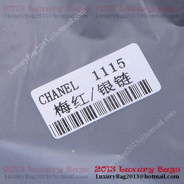 Chanel mini Classic Flap Bag Peach Sheekskin 1115 Silver Chanel mini Classic Flap Bag Peach Sheekskin 1115 Silver