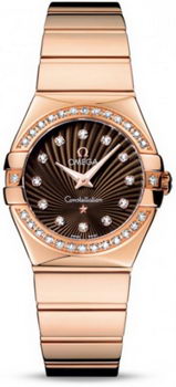 Omega Constellation Polished Quarz Small Watch 158638A Omega Constellation Polished Quarz Small Watch 158638A