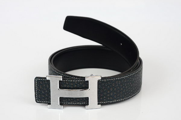 Hermes Belt Lizard Leather HB5326 Black