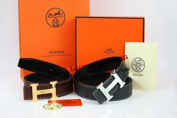 Hermes Belt Lizard Leather HB5326 Black Hermes Belt Lizard Leather HB5326 Black