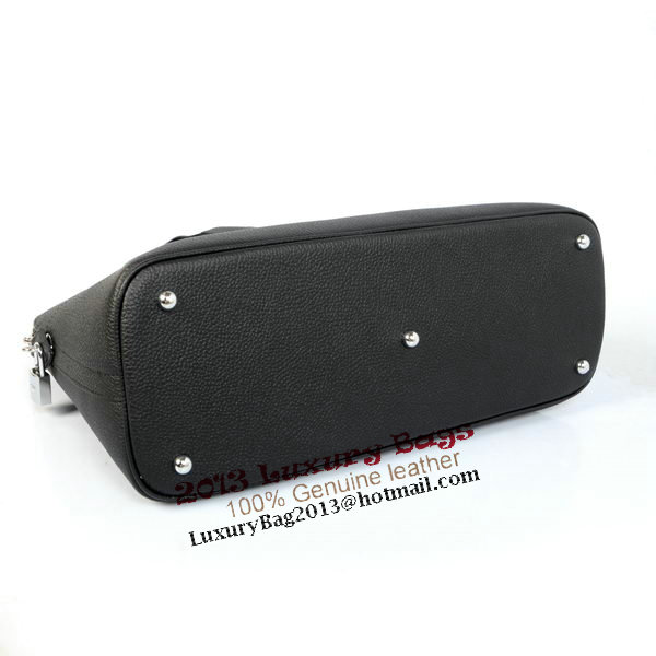 Hermes Bolide 37CM Tote Bags Calf Leather Black Hermes Bolide 37CM Tote Bags Calf Leather Black