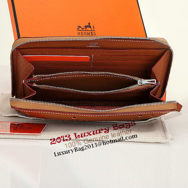 Hermes Evelyn Long Zip Wallet A808 Camel Hermes Evelyn Long Zip Wallet A808 Camel