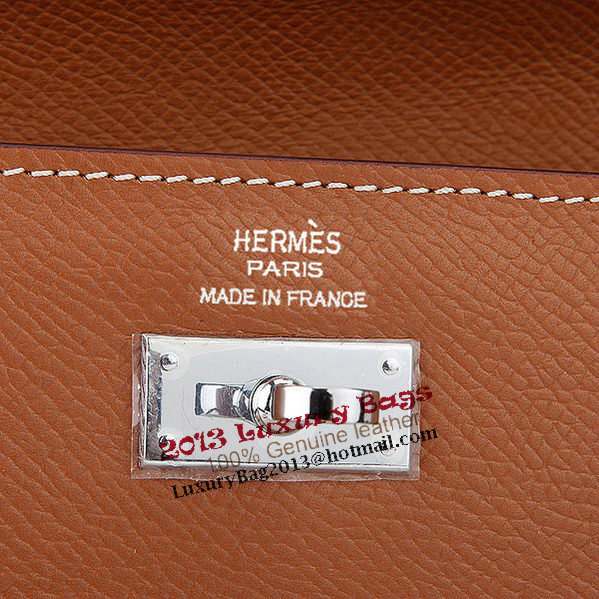 Hermes Kelly Original Saffiano Leather Bi-Fold Wallet A708 Camel Hermes Kelly Original Saffiano Leather Bi-Fold Wallet A708 Camel