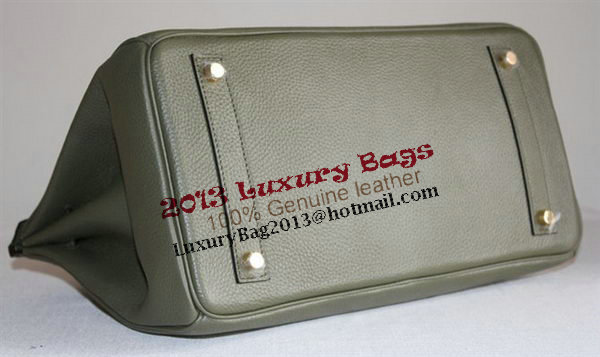 Hermes Birkin 35CM Tote Bag Dark Green Clemence Leather H6089 Gold Hermes Birkin 35CM Tote Bag Dark Green Clemence Leather H6089 Gold