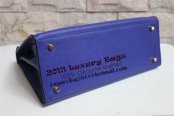 Hermes Kelly 32cm Shoulder Bag Blue Saffiano Leather K32 Gold Hermes Kelly 32cm Shoulder Bag Blue Saffiano Leather K32 Gold