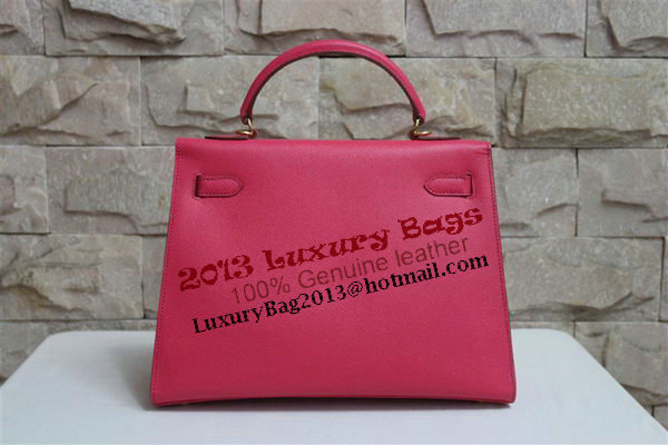 Hermes Kelly 32cm Shoulder Bag Peach Saffiano Leather K32 Gold Hermes Kelly 32cm Shoulder Bag Peach Saffiano Leather K32 Gold