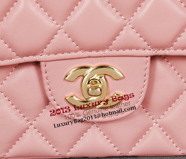 Chanel Classic Flap Bag 1113 Pink Sheep Leather Gold Chanel Classic Flap Bag 1113 Pink Sheep Leather Gold