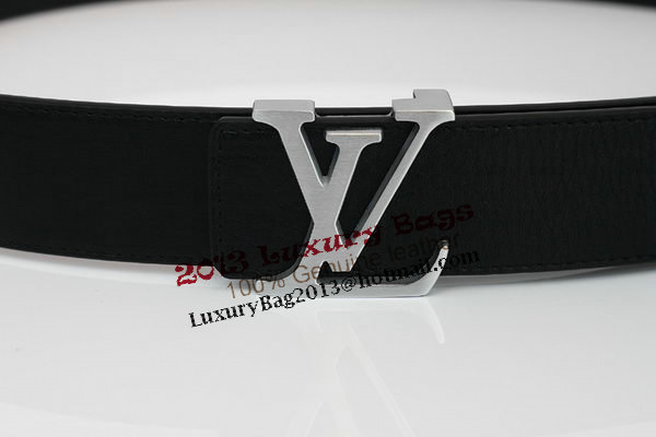 Louis Vuitton Black Leather Belt LV2060 Louis Vuitton Black Leather Belt LV2060
