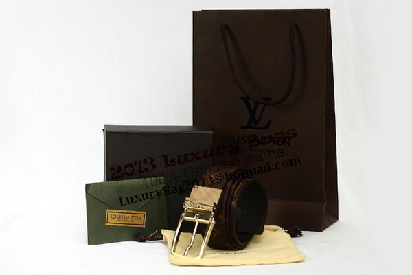 Louis Vuitton Monogram Canvas Belt LV2062 Louis Vuitton Monogram Canvas Belt LV2062