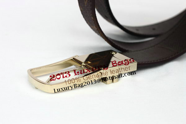 Louis Vuitton Monogram Canvas Belt LV2062 Louis Vuitton Monogram Canvas Belt LV2062