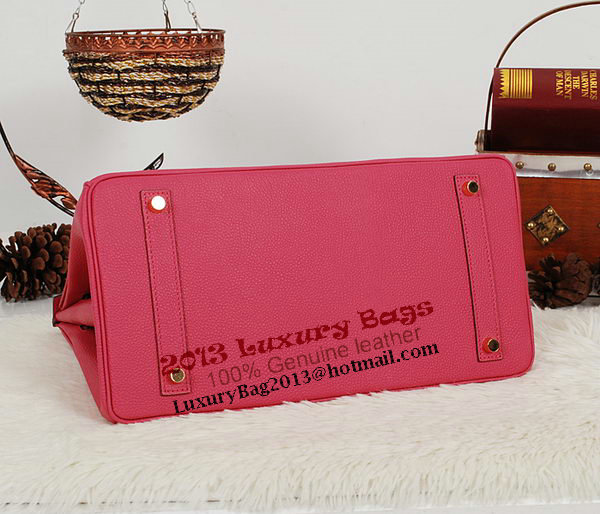 Hermes Birkin 35CM Tote Bag Rose Clemence Leather H35 Gold Hermes Birkin 35CM Tote Bag Rose Clemence Leather H35 Gold
