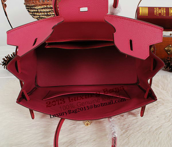 Hermes Birkin 35CM Tote Bag Rose Clemence Leather H35 Gold Hermes Birkin 35CM Tote Bag Rose Clemence Leather H35 Gold