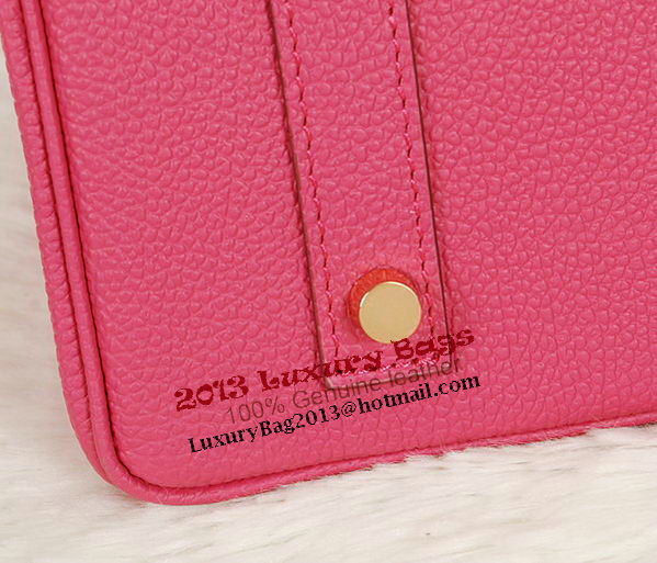 Hermes Birkin 35CM Tote Bag Rose Clemence Leather H35 Gold Hermes Birkin 35CM Tote Bag Rose Clemence Leather H35 Gold