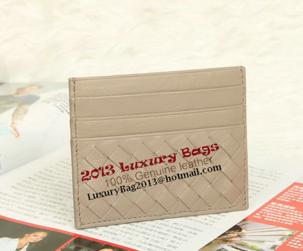 Bottega Veneta Intrecciato VN Card Case 5811 Apricot Bottega Veneta Intrecciato VN Card Case 5811 Apricot