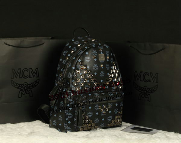MCM Stark Backpack Jumbo in Calf Leather 8100 Black MCM Stark Backpack Jumbo in Calf Leather 8100 Black