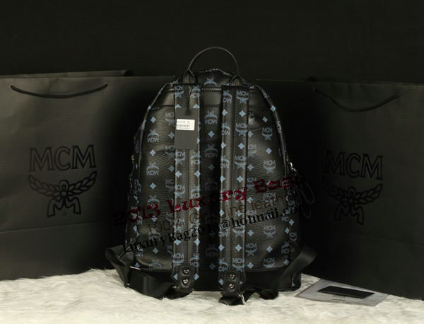 MCM Stark Backpack Jumbo in Calf Leather 8100 Black MCM Stark Backpack Jumbo in Calf Leather 8100 Black