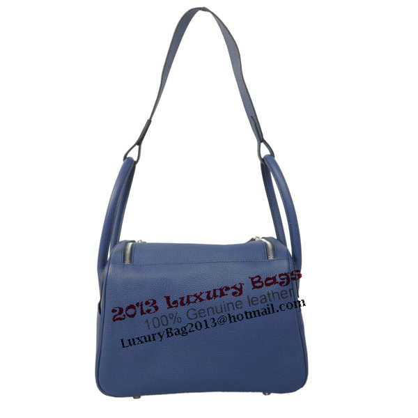 Hermes Lindy 30CM Havanne Shoulder Bag RoyalBlue Hermes Lindy 30CM Havanne Shoulder Bag RoyalBlue